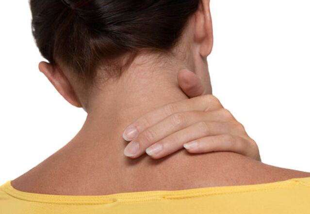 Neck pain with osteochondrose cervix