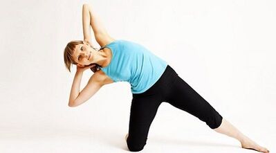 Exercises for treatment Arthrosis knee joint